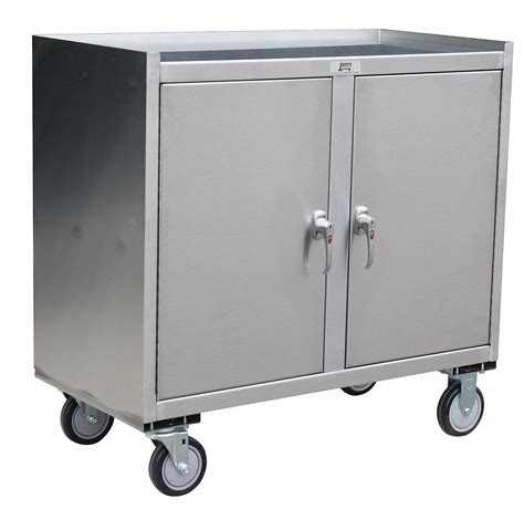 stainless steel cabinet on wheels|locking stainless steel storage cabinet.